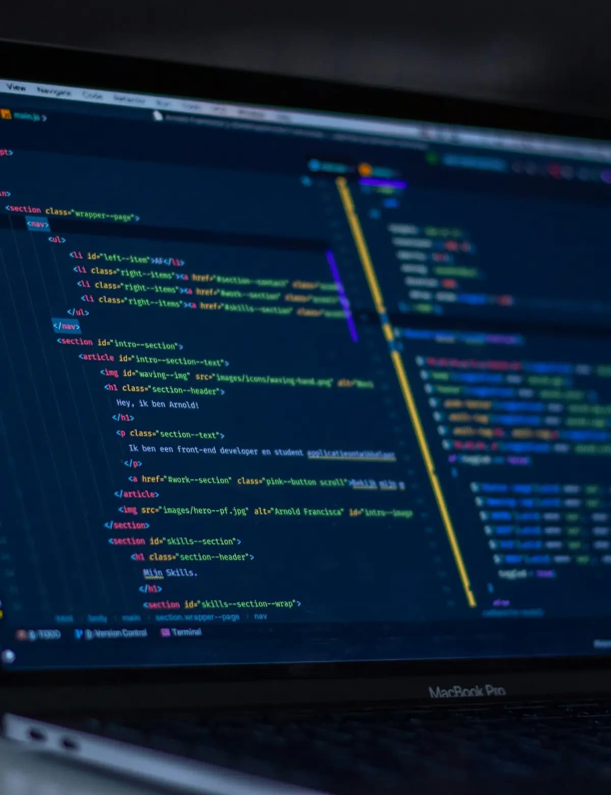 You own the code