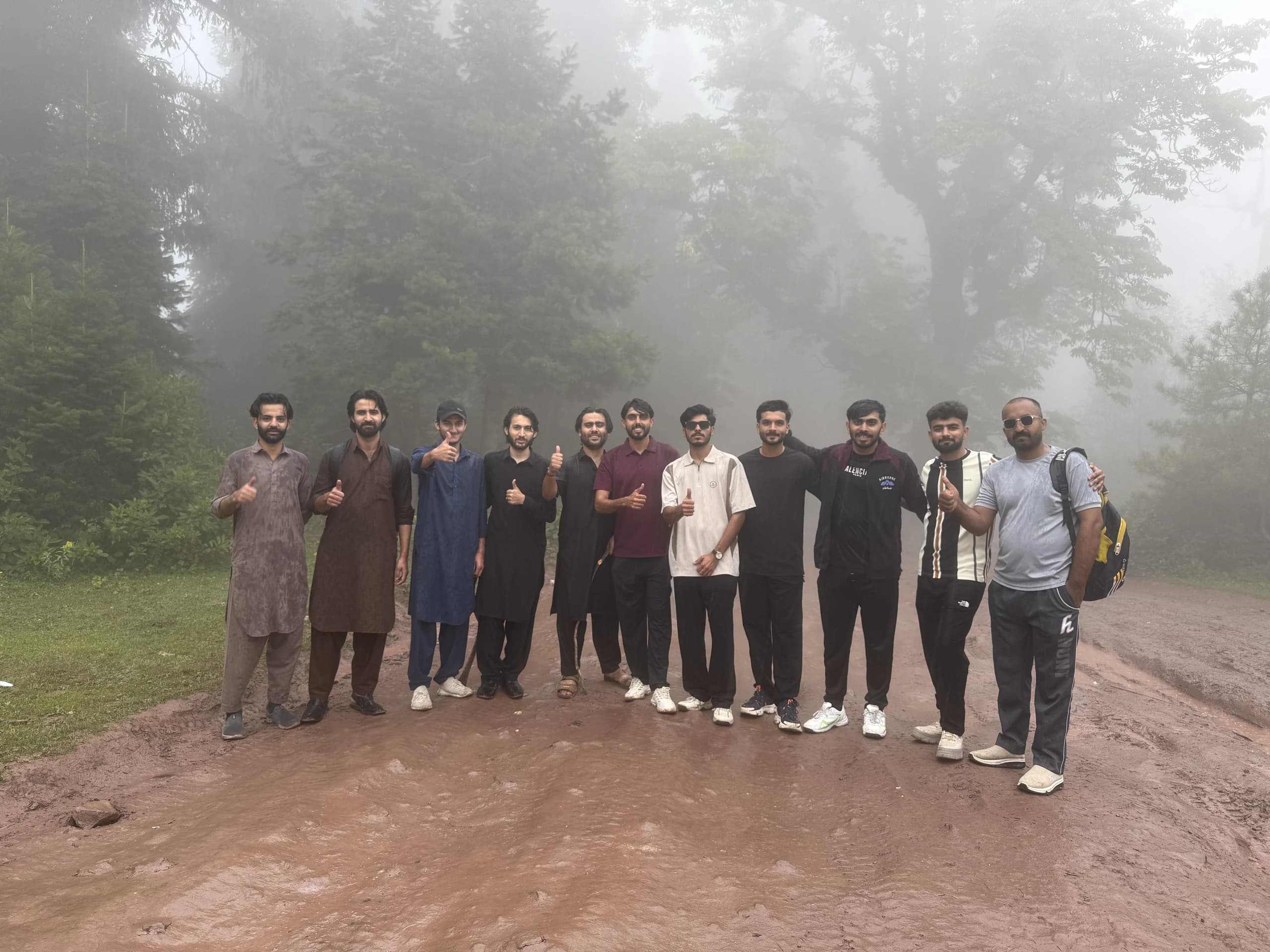 In the fog