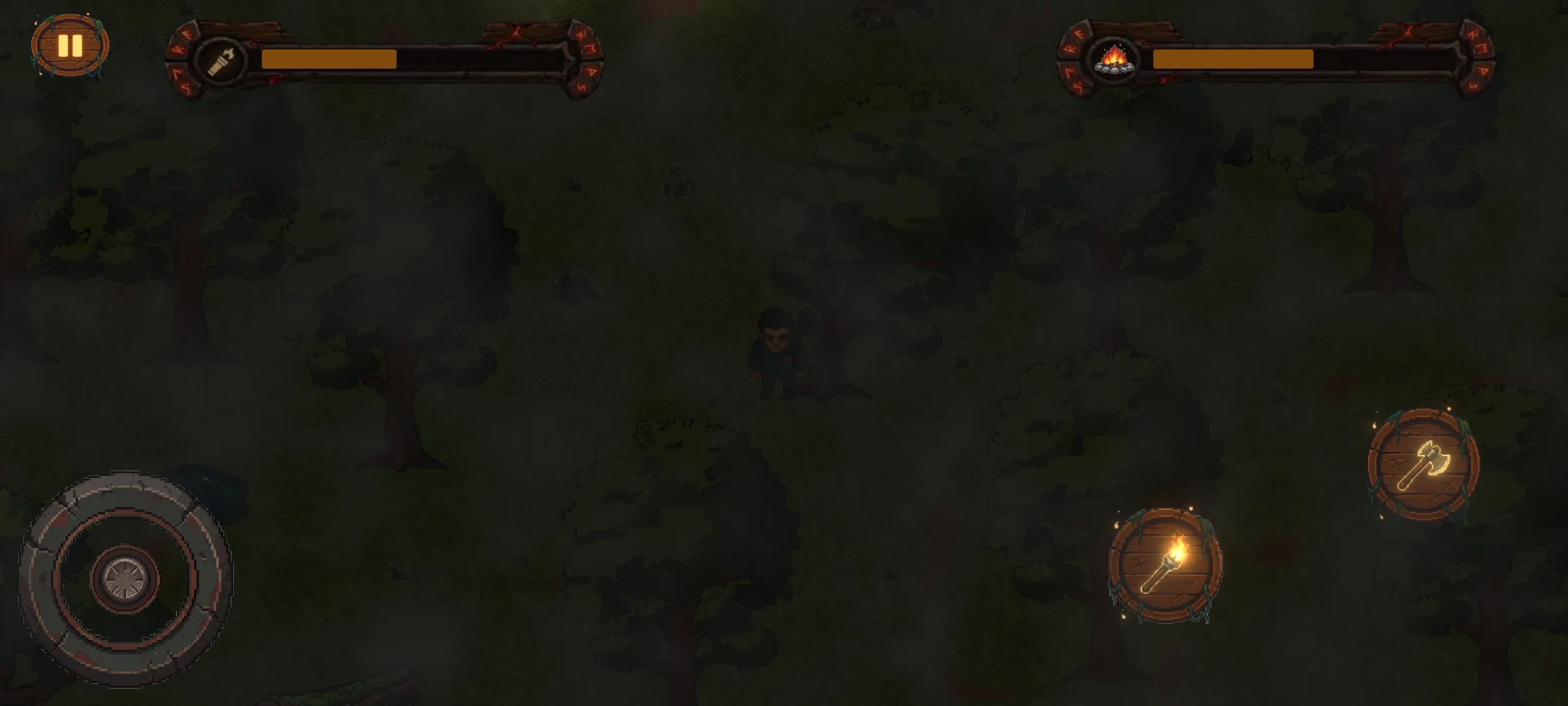 Exploring the dark forest