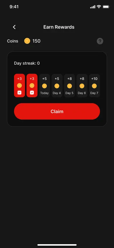 Daily Rewards