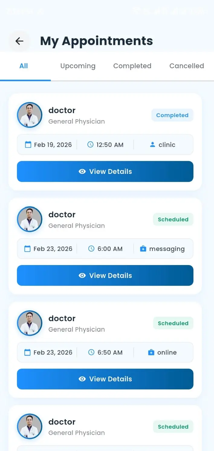 Appointments