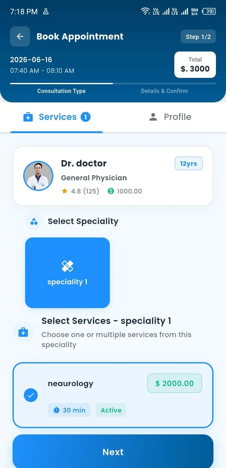 Doctor Services