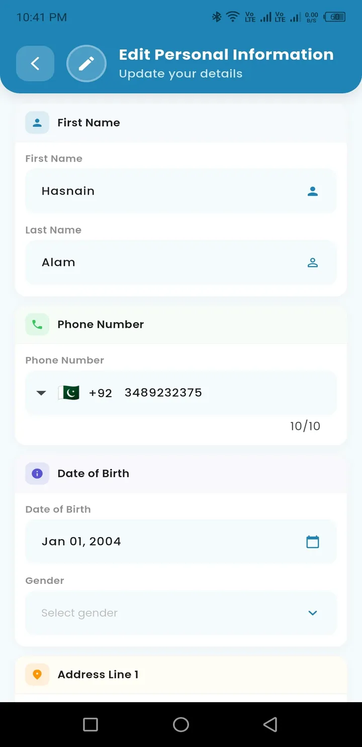 Edit Profile