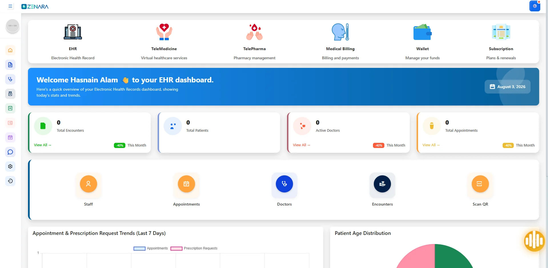 EHR module
