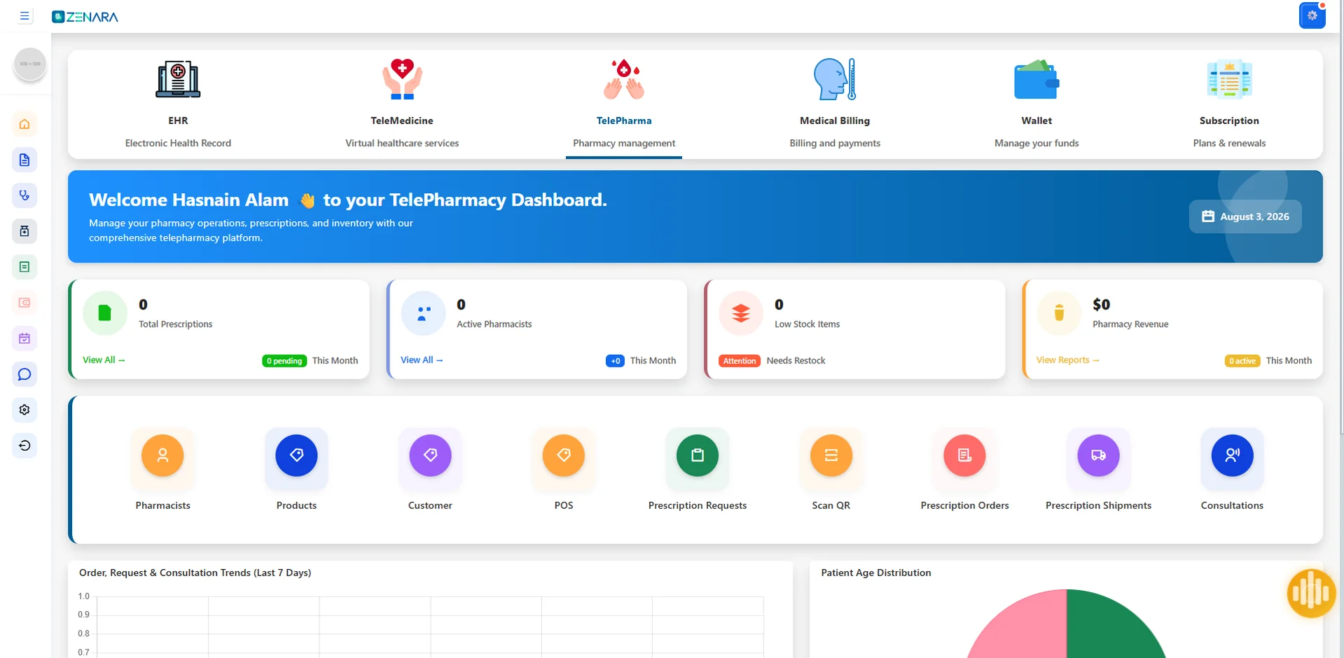 Telepharmacy module