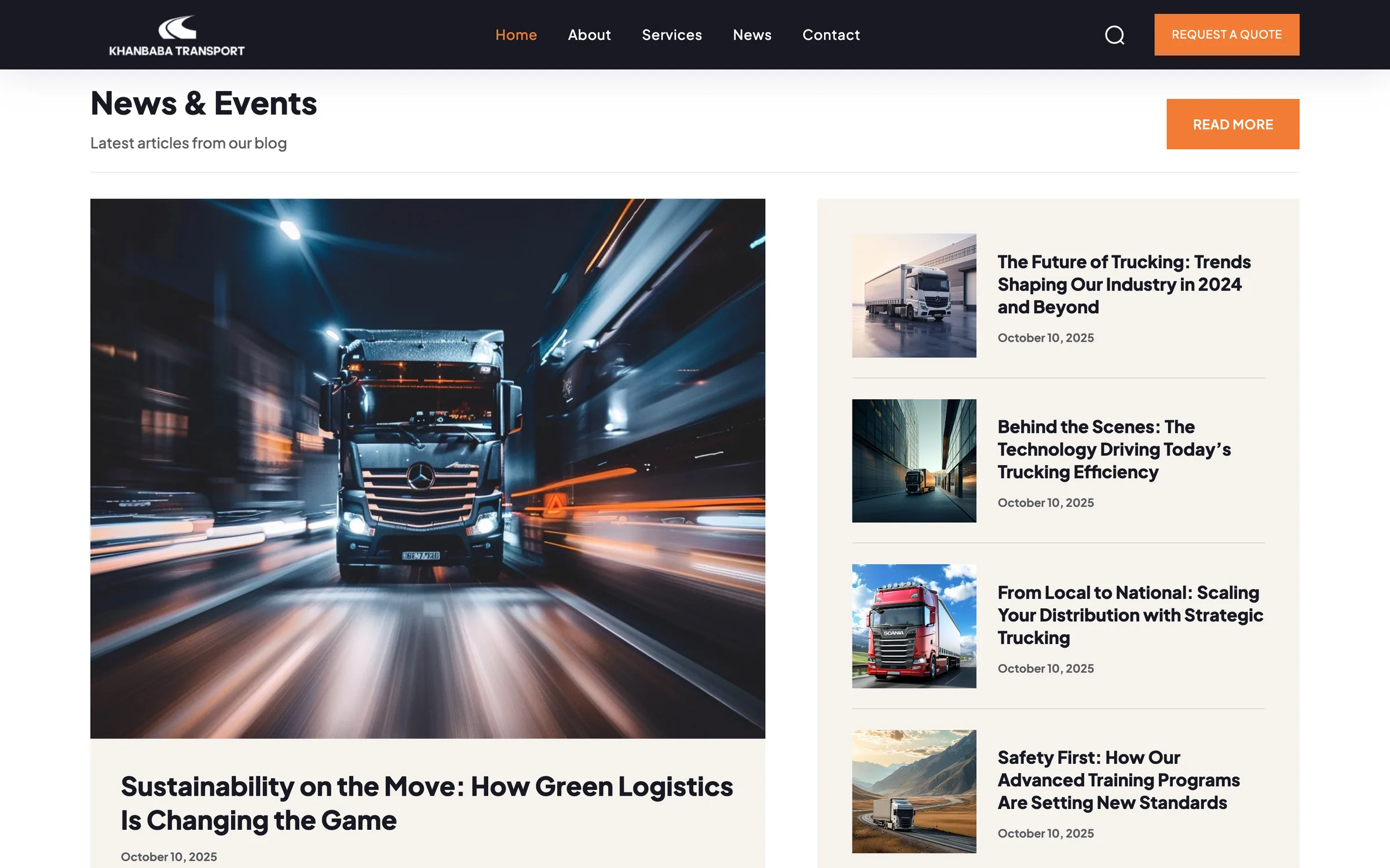 News and events