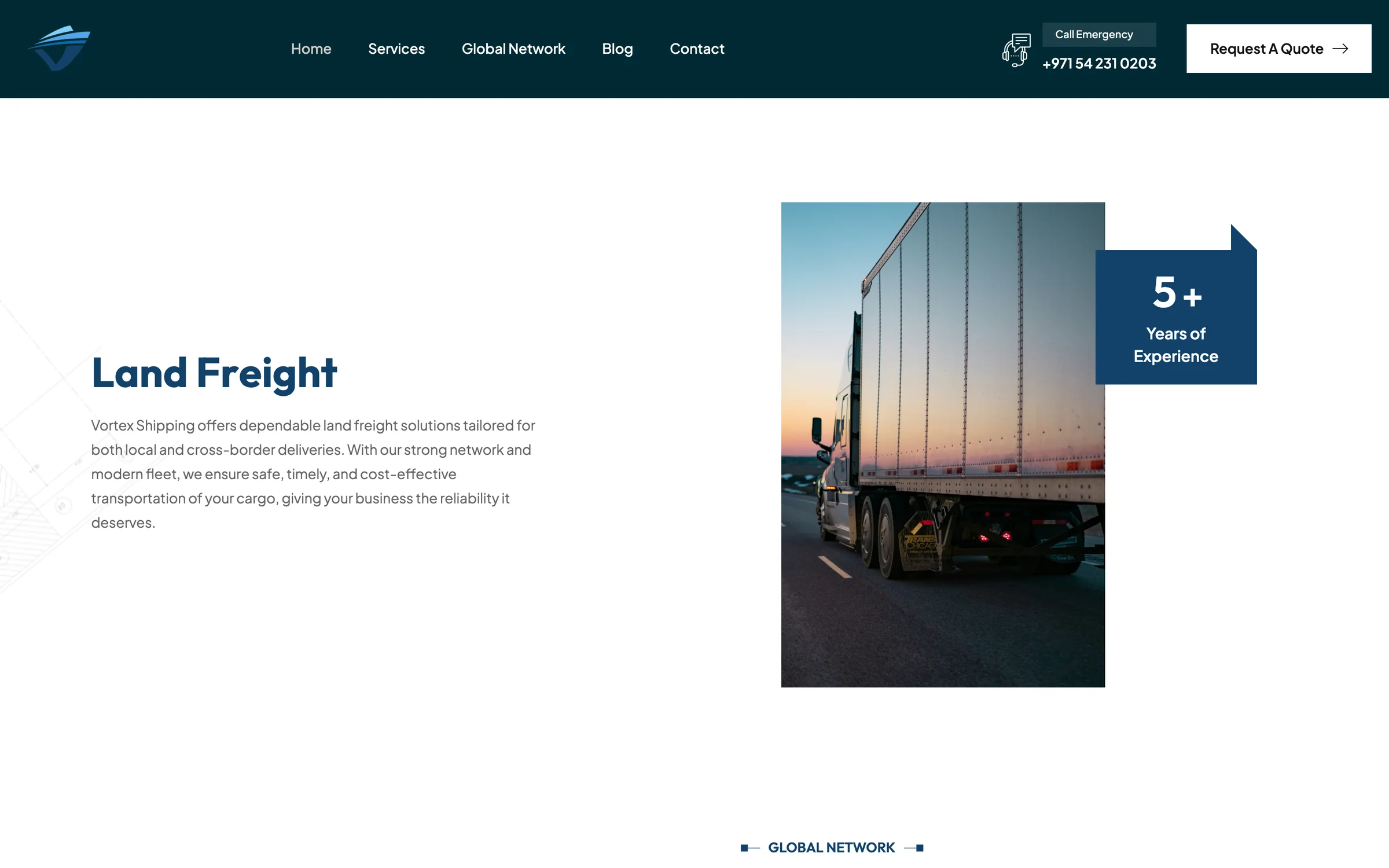 Land freight